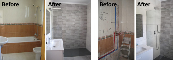 Bathroom 2 Before and After
