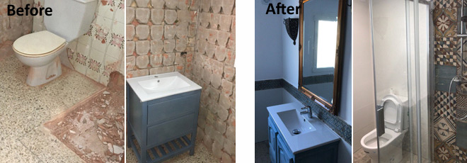 Bathroom3 Before and After